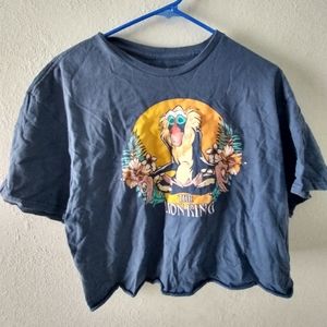 Lion King Cropped Tee